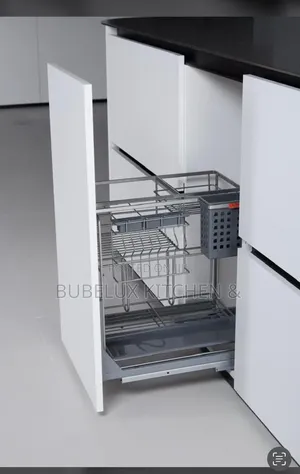 Premium Pull-Out Kitchen Storage Basket|Space-Saving Cabinet Organizer