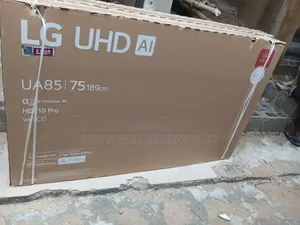 Original Complete 75inches Lg Television With 2yrs Warranty