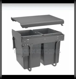 Double Pull-Out Trash Bin | 2-in-1 Kitchen Waste Cabinet |Brand New