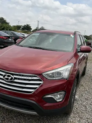 Hyundai Santa Fe SE AWD 2016 Red