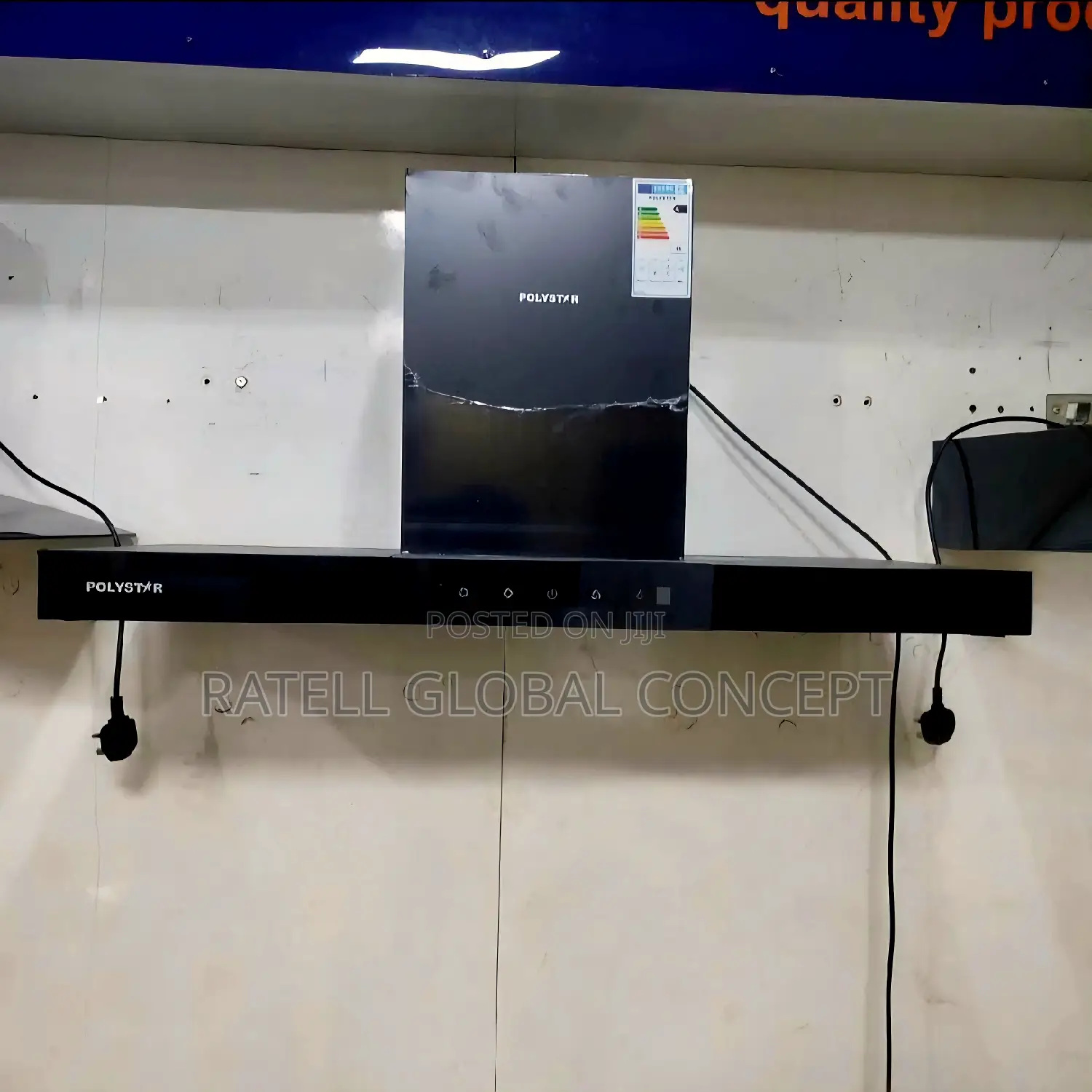 Polystar Tshape Kitchen Extractor (Range Hood)