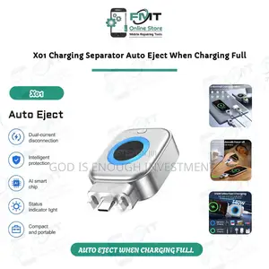 X01 Charging Separator, Auto-Eject When Charged Full (Type-C)