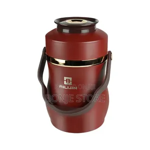 Food Flask Ailijin 2.0 Litres Available in Red, Blue and Cream Colour