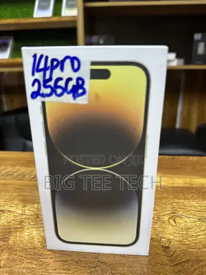 New Apple iPhone 14 Pro 256 GB Gold