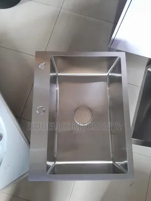 Luxury Single Bowl Stainless Steel Kitchen Sink – Deep Modern Design