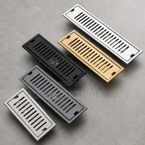 Premium Stainless Steel Linear Floor Drain|Bathroom Shower Drain Cover