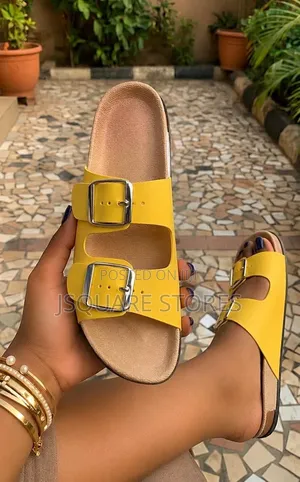 Birkenstock Available in Colours White, Pink, Brown, Yellow and Black