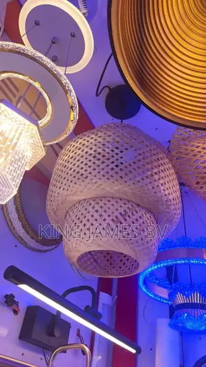 Woven Basket Dropping Light – Modern Ceiling Decor