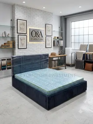 6 by 6 Bedframe and Mattress