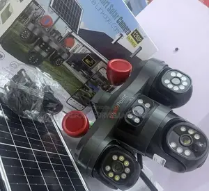 High Quality 3lense Rotate V380 Triple Lens PTZ Solar Camera
