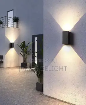 Led Up-and-and Down Outdoor Wall Sconce.