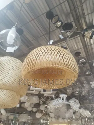 Hanging Woven Basket Light – Elegant Interior Lighting