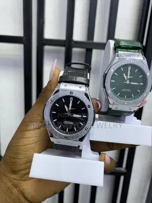 41mm Poedagar Leather Watch for Men