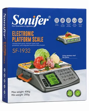 Sonifer Sf-1932 Home Kitchen Digital Kitchen Scale Max 40kgs
