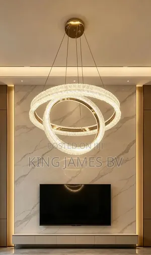 3 Step Crystal Dropping Light – Elegant Tiered Ceiling Luxury