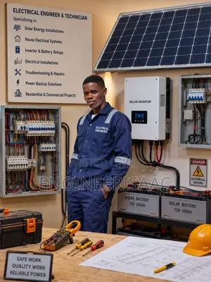 Professional Electrician Electrical Engineer House Wiring, Inverter