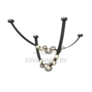 Single Double Rope Line Chandelier Light – Modern Minimal Luxury