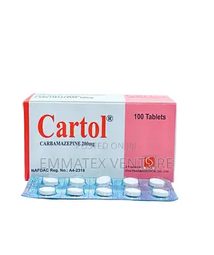 Cartol Tablet 200mg (Carbamazepine) X100