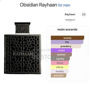 Classic Rayhaan Obsidian Eau De Parfum for Men