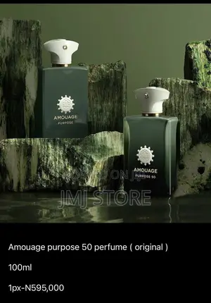 Amouage Purpose 50 Extrait De Parfum Is a Luxurious, Unisex Fragrance