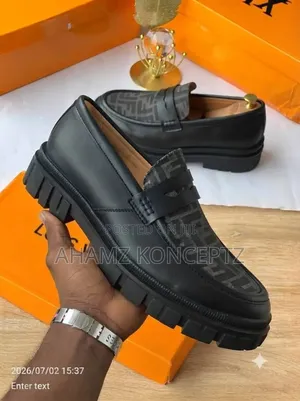 Luxury Men's Corporate Leather Shoes Premium Designer Loafers