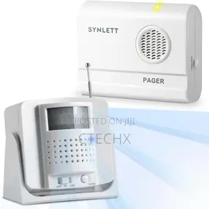Bed Alarm Caregiver Pager With Wireles Motion Sensor Alarm for Elderly