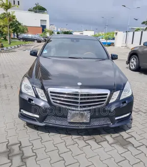Mercedes-Benz E350 2012 Black