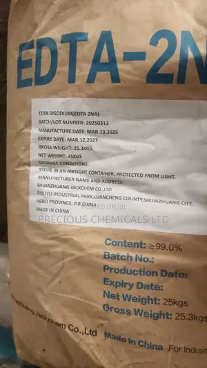 Ethylene Diamine Tetra-Acetic Acid (Edta)