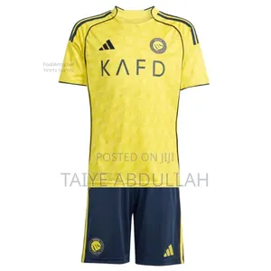 Alnassr 2025/2026 Jersey (Shirt and Short Set)