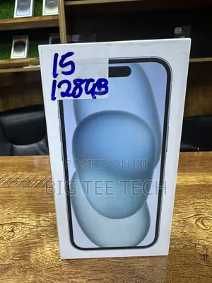 New Apple iPhone 15 128 GB Blue