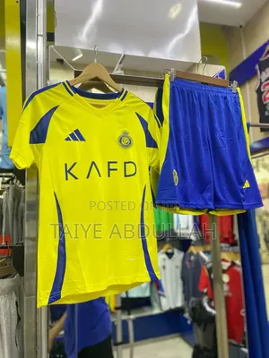 Alnassr 2024/2025 Jersey (Shirt and Short Set)
