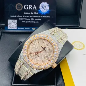 Ap Full Stone Wristwatch
