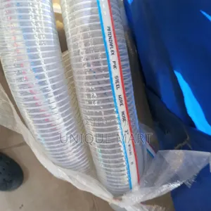 3" Steel Wire Transparent Suction,Hose for Water, Chemicals,Petrol,Etc