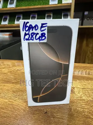 New Apple iPhone 16 Pro 128 GB