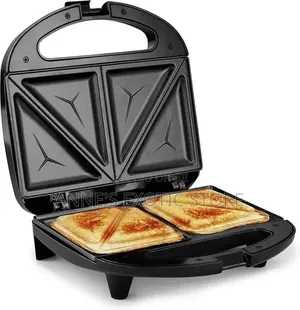 2-Slice Electric Sandwich Maker With Non-Stick Plates – Fast Toasting