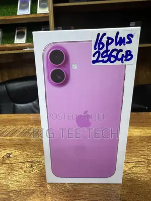 New Apple iPhone 16 Plus 256 GB Pink