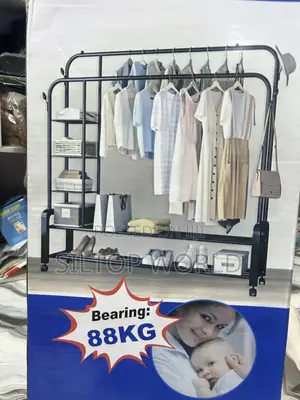 88kg Multi-functional Heavy-duty Clothes Rack