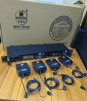 Marktone MRT-6040 4in1 Inear Wireless Monitor System