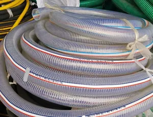 1-1⁄2" Steel Wire Transparent Hose, for Water,Petrol,Chemical.50meter