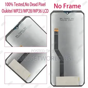 Oukitel Wp23/S/Plus,Wp28e,Wp32,Wp55s,Wp56,Wp58,Wp60 LCD Screen