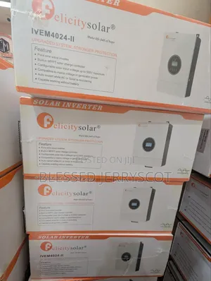 Felicity Ivem 4kva 24v Hybrid Solar Inverters Available in Stock.