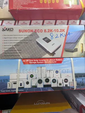 Sako 8.2kva 48v Hybrid Solar Inverters Available in Stock.