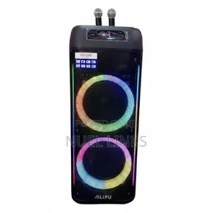 Ailipu 90000w Heavy Deep Bass Double 10 Inches Rechargeable Speaker