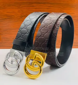 Gucci Quality Luxury Men Genuine Leather Belt