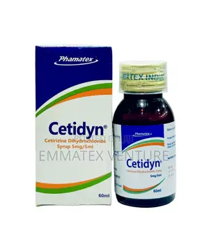 Cetidyn Syrup (Levocetirizine) X60ml