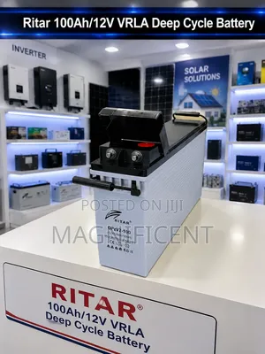 Ritar 12v 100ah Heavy-Duty Vrla Deep Cycle Solar Battery