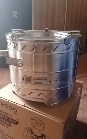 Small Size Ecoa Char (Silver)Foreign Charcoal Stove