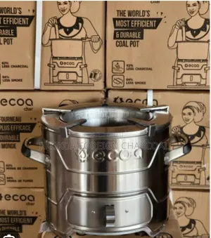 Small Size Ecoa Char (Silver)Foreign Charcoal Stove