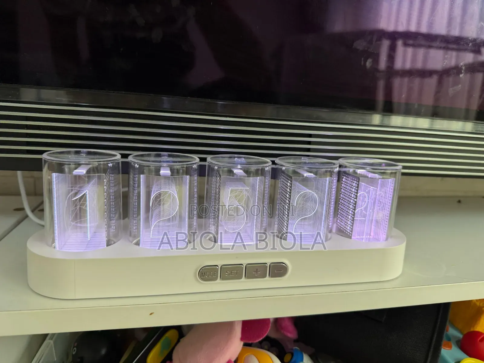 Tube Digital Clock
