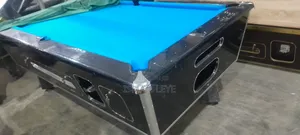Blue Marble Snooker Board